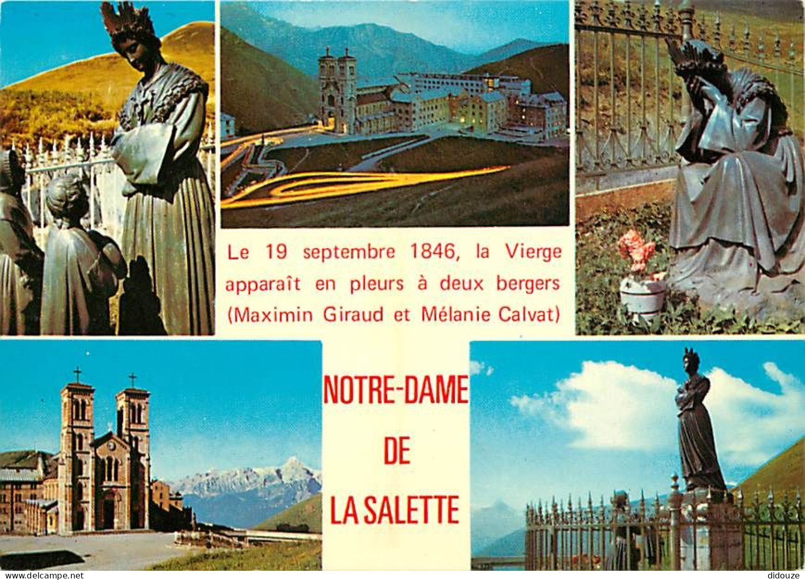 38 - La Salette - Sanctuaire Notre Dame de la Salette - Multivues - Carte Neuve - Lieu de Pèlerinage - CPM - Voir Scans