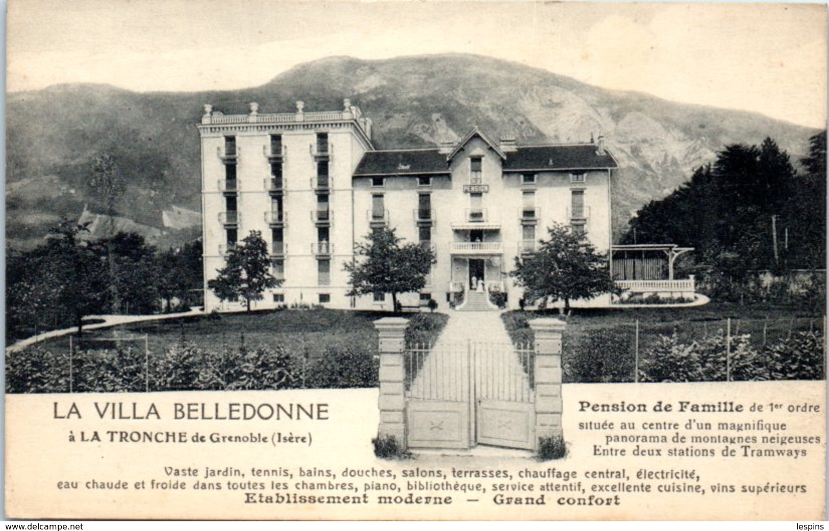 38 - La TRONCHE -- La villa Belledonne