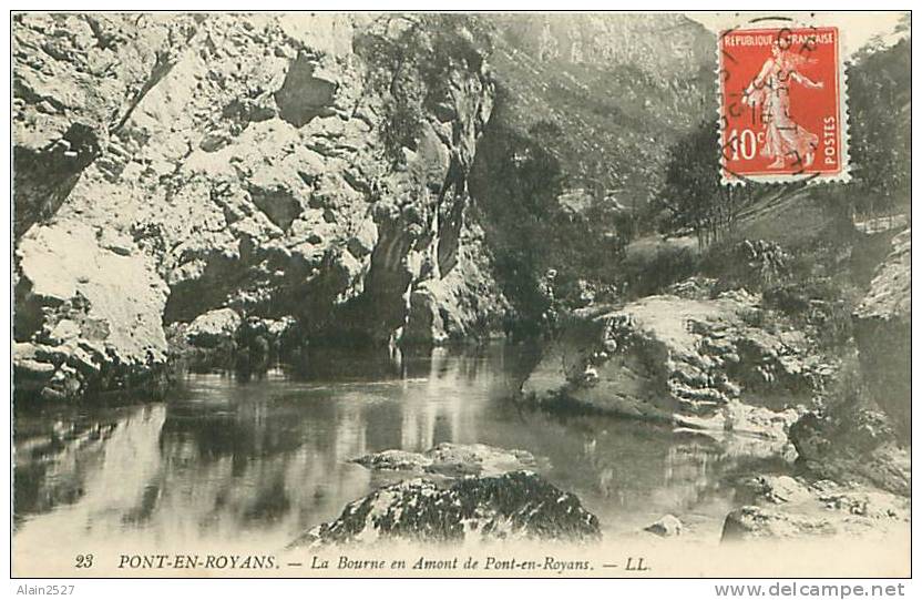 38 - PONT-EN-ROYANS - La Bourne en Amont de Pont-en-Royans (LL. 23)