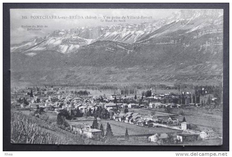 38 Pontcharra vue aerienne    D38D  K38181K  C38314C RH037099