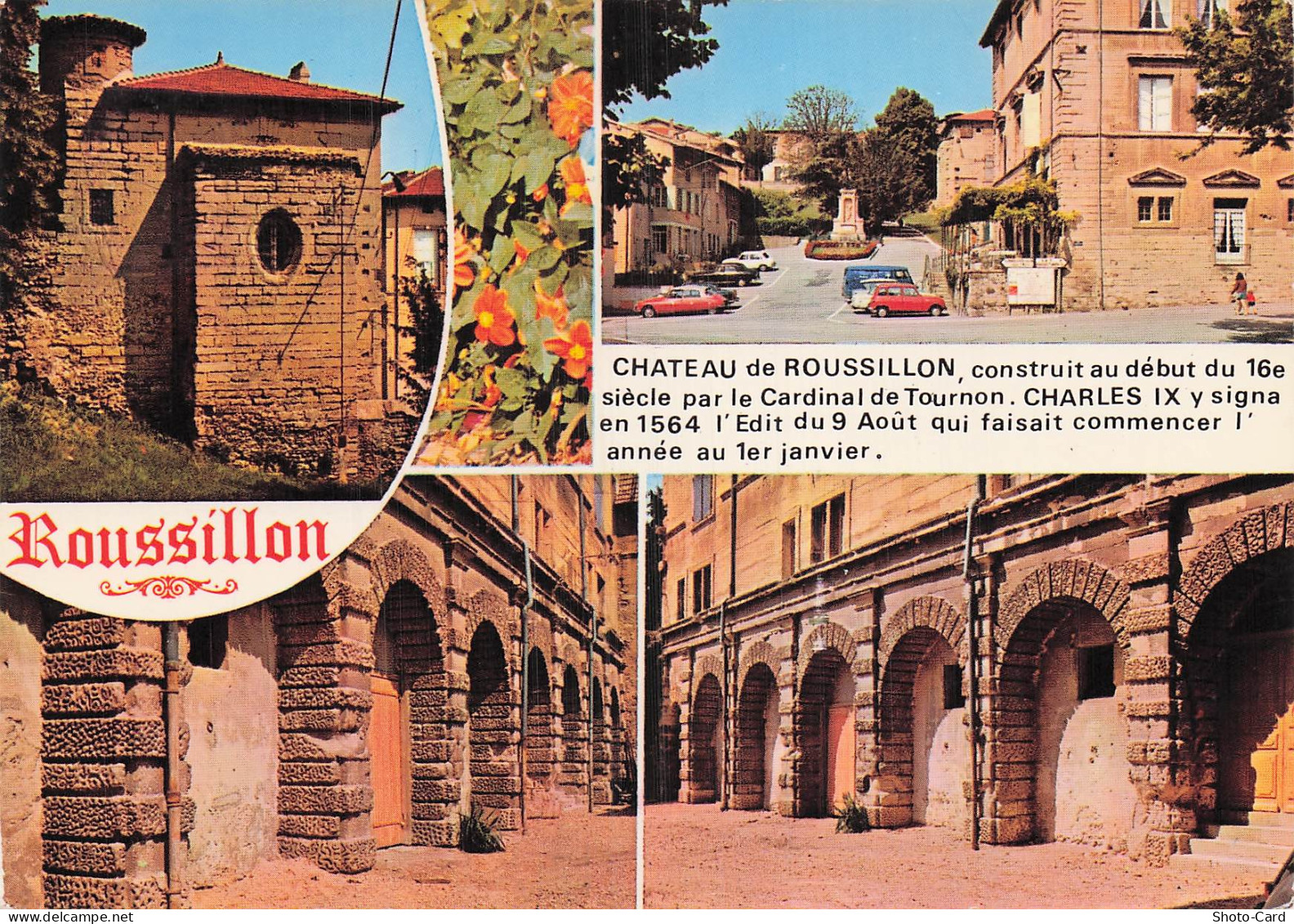 38 ROUSSILLON CHATEAU DE ROUSSILLON