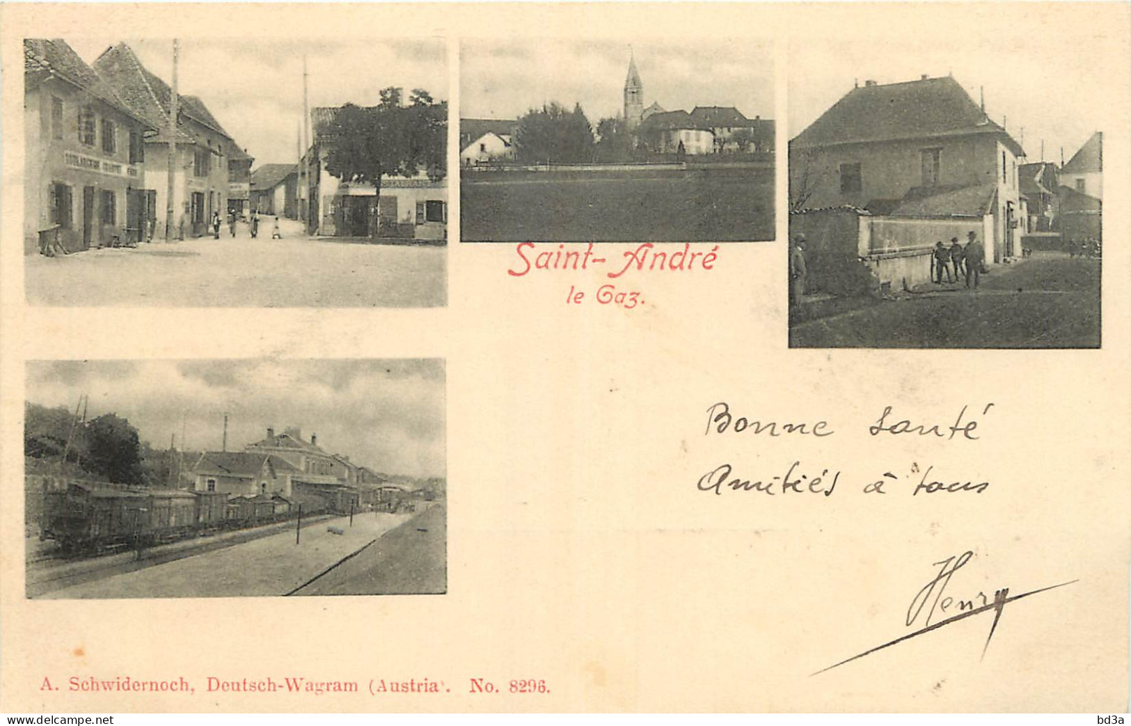 38 - SAINT ANDRE LE GAZ