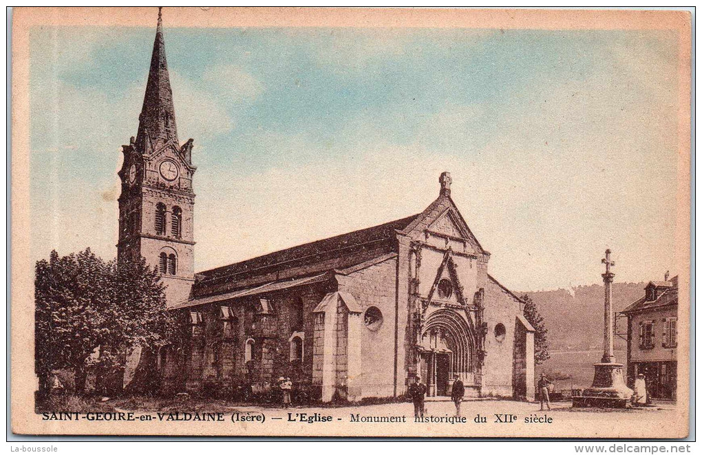 38 SAINT GEOIRE EN VALDAINE - l'église