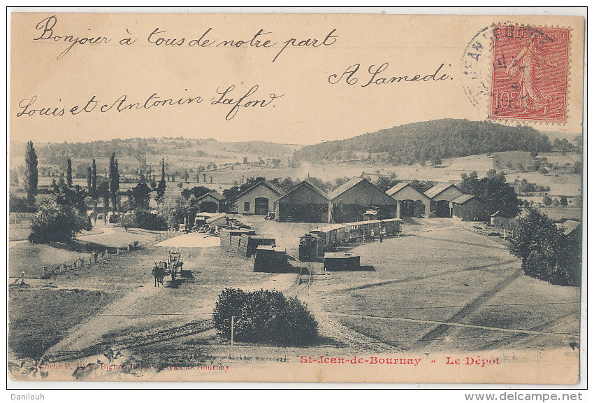 38 // SAINT JEAN DE BOURNAY   le dépot