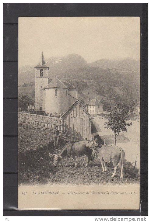 38 - Saint Pierre d'Entremont - L'eglise