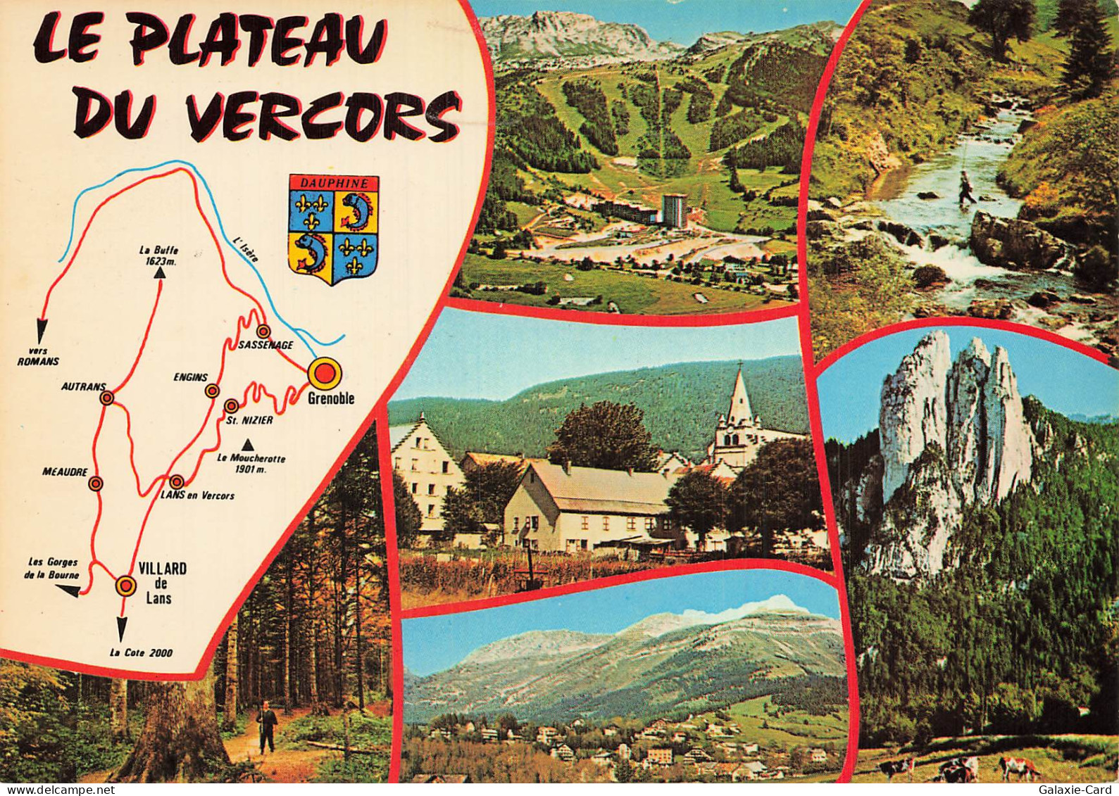 38 VERCORS LE PLATEAU DU VERCORS