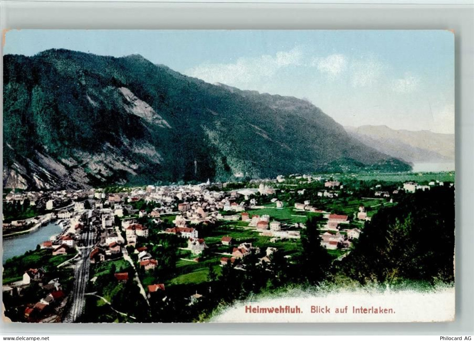 3800 Interlaken - Blick auf Interlaken Heimwehfluh - 10194662