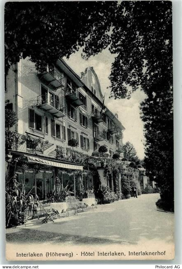 3800 Interlaken - Hotel Interlaken Interlakenerhof Höheweg - 13908265
