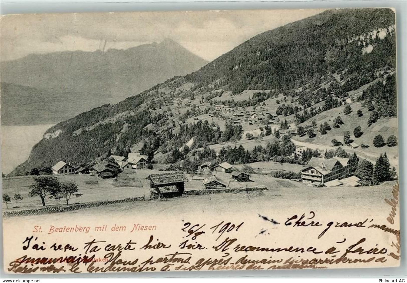 3803 Beatenberg 1901 - St Beatenberg Niesen - 10584358