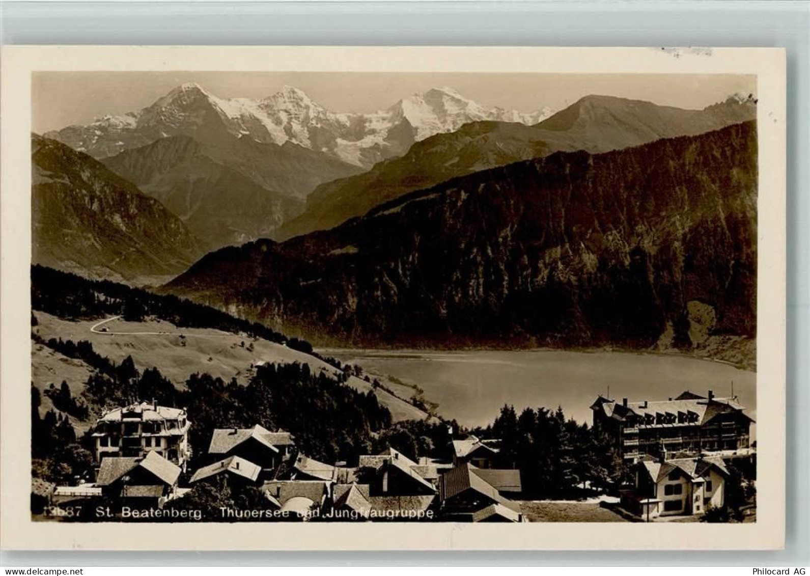 3803 Beatenberg 1926 - St. Beatenberg Thunersee und Jungfraugruppe - 10257990