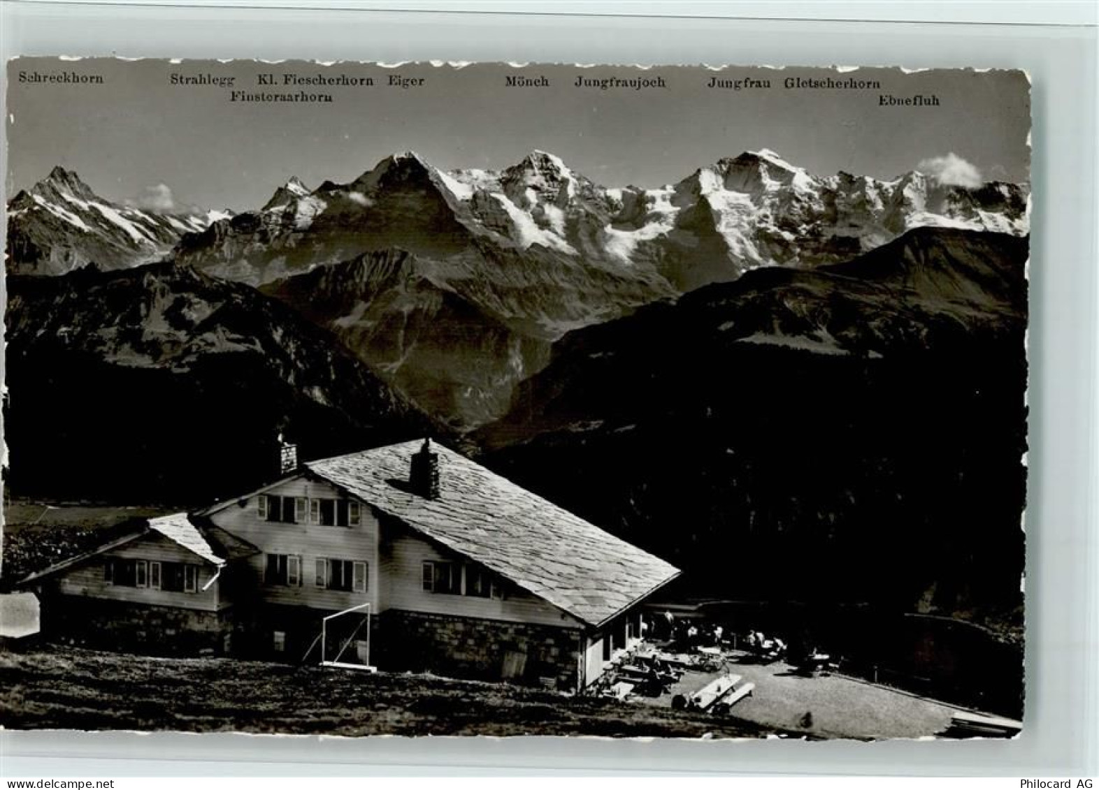 3803 Beatenberg - Sesselbahn Beatenberg-Niederhorn Berghaus Niederhorn... - 12111512