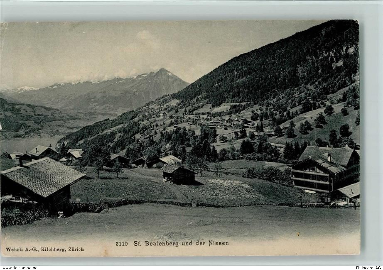 3803 Beatenberg - St. Beatenberg und der Niesen - 11084860
