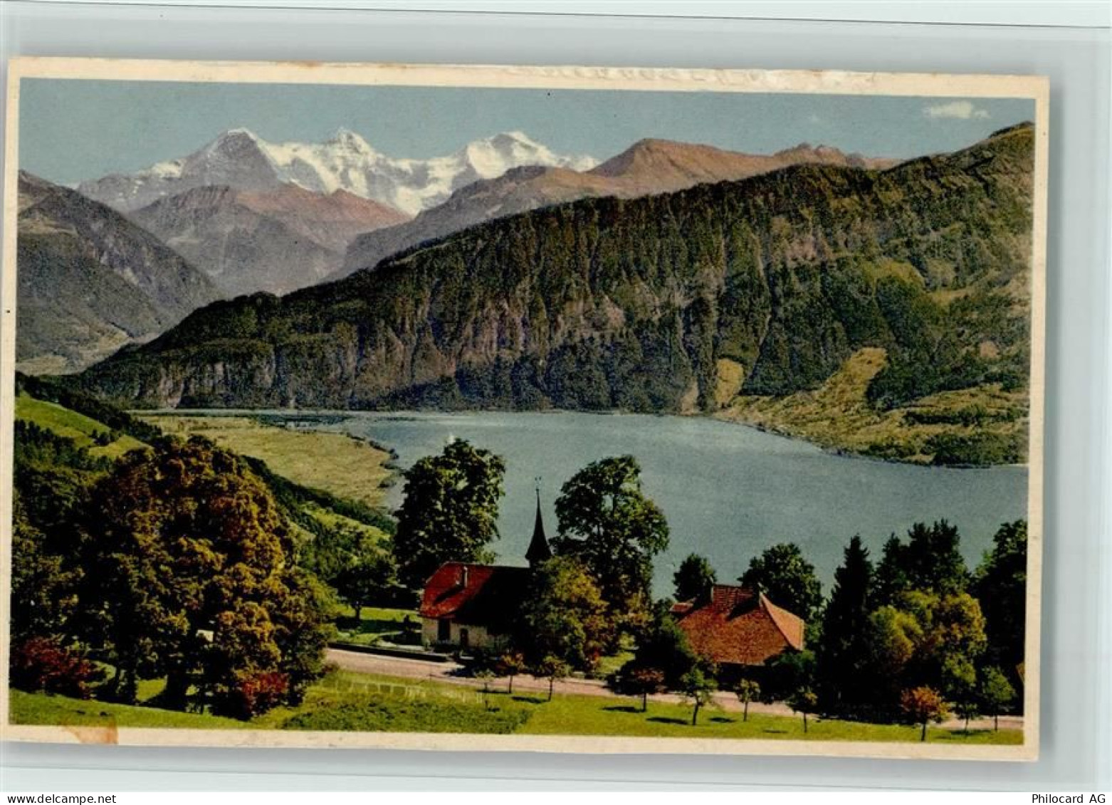 3803 Beatenberg - Thunsersee Beatenberg Kirche Eiger Mönch Jungfrau - 12111511