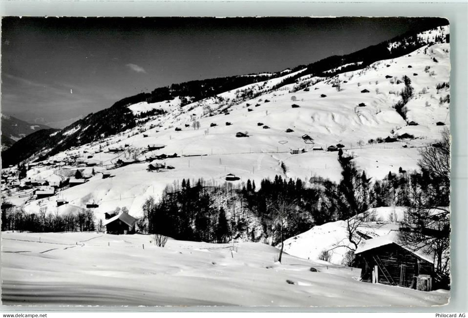3804 Habkern 1966 - ob Interlaken Feldpost Winter - 10395324