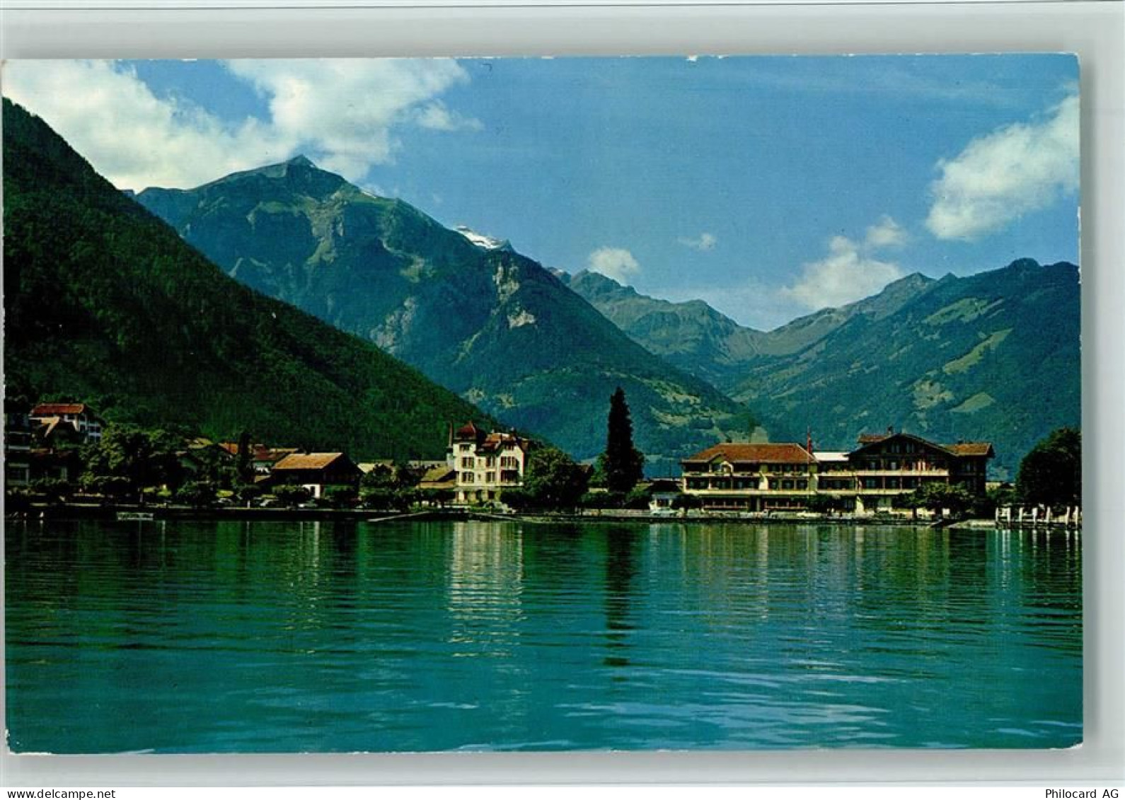3806 Bönigen b. Interlaken - Ortsansicht mit Brienzersee AKU2 - 40143598