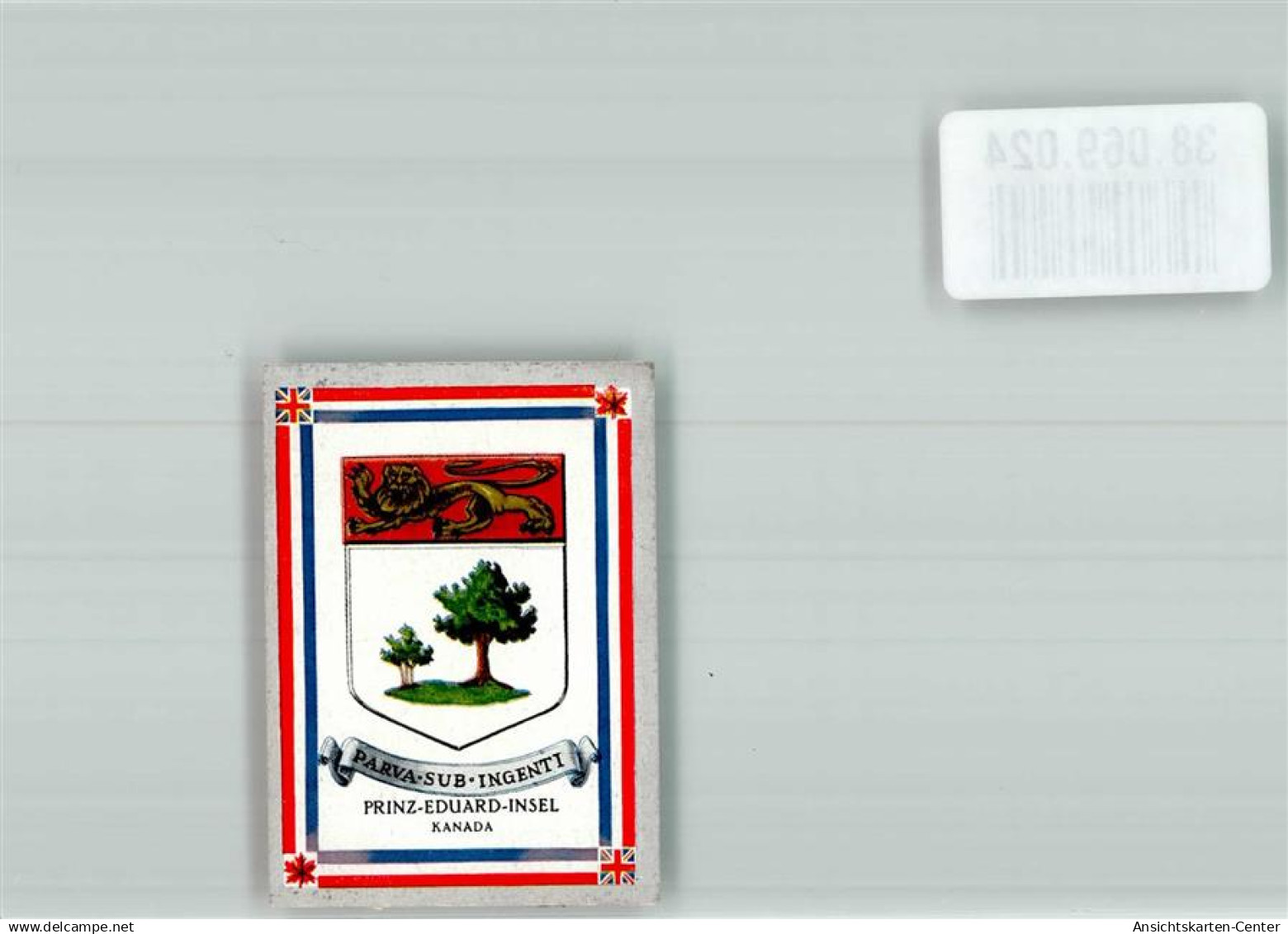 38069024 - Wappen Prinz-Eduard-Insel Zigarettenbilder Charlottetown