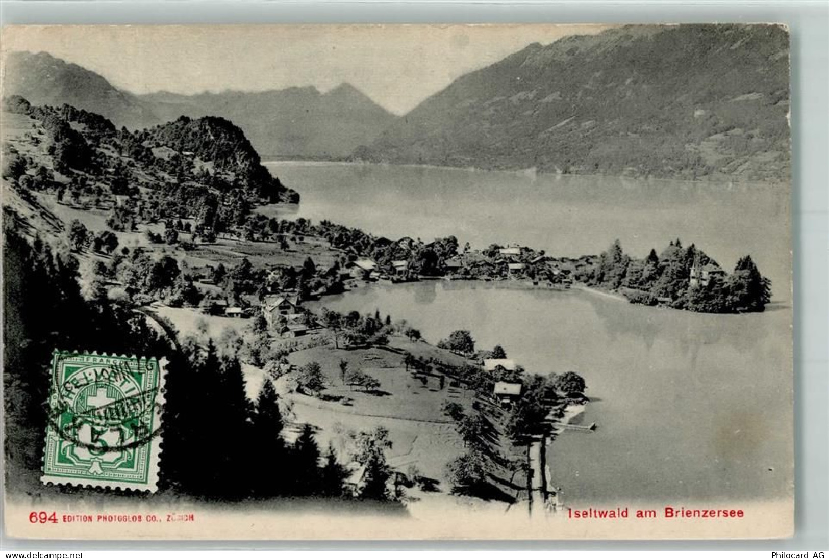 3807 Iseltwald 1907 - Brienzersee - 10586578