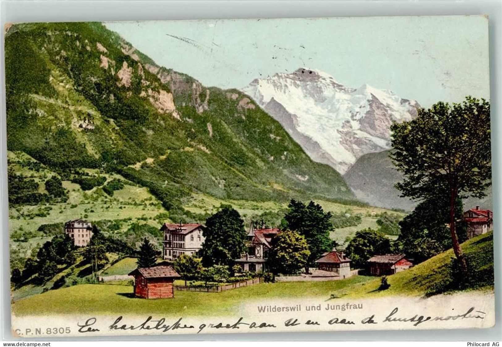 3812 Wilderswil 1905 - Jungfrau - 39404982