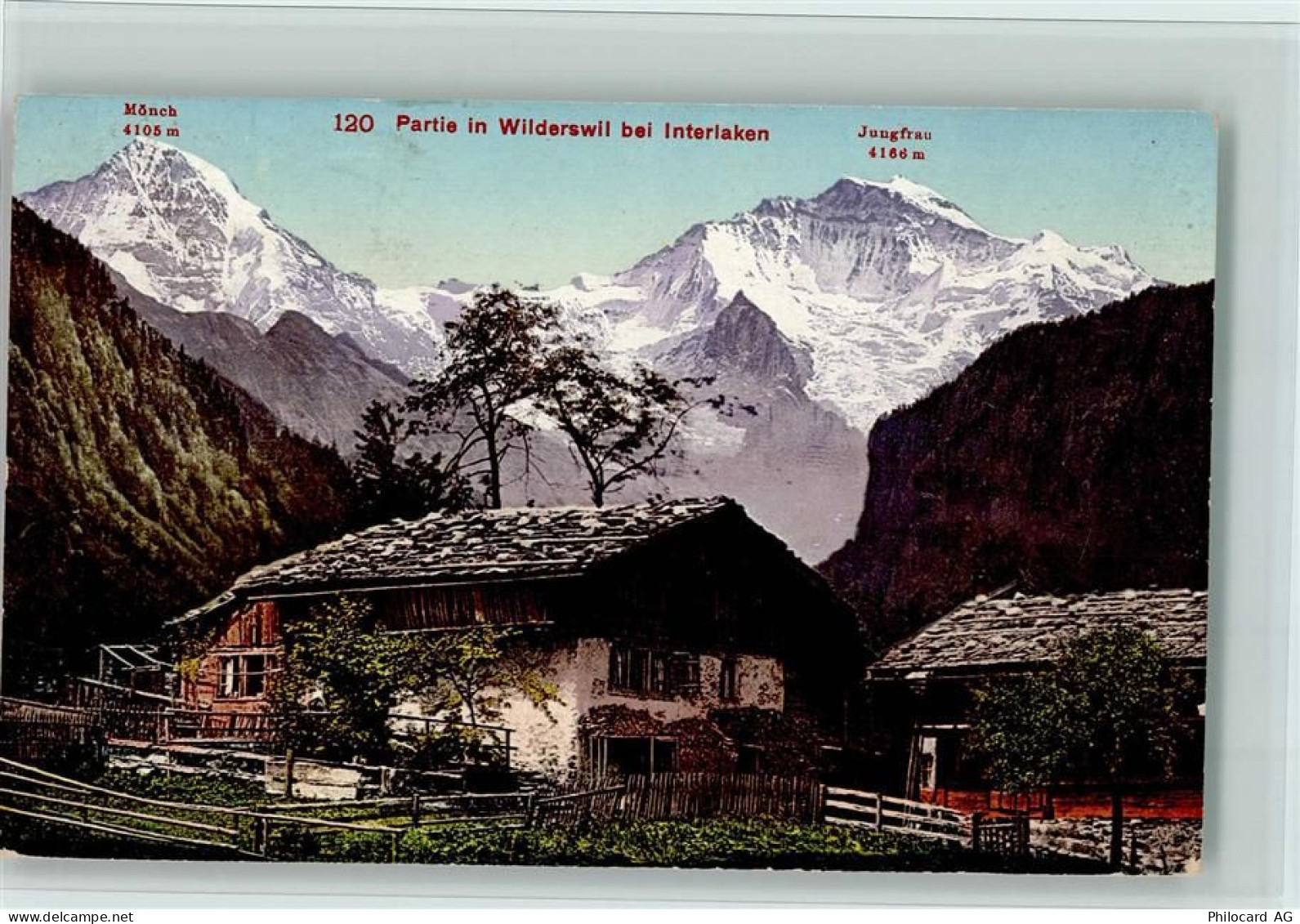 3812 Wilderswil - Partie in Wilderswil Mönch Jungfrau - 12111381