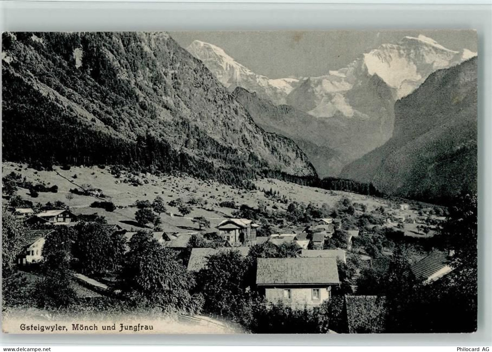 3814 Gsteigwiler - 1909 Mönch und Jungfrau - 13113602