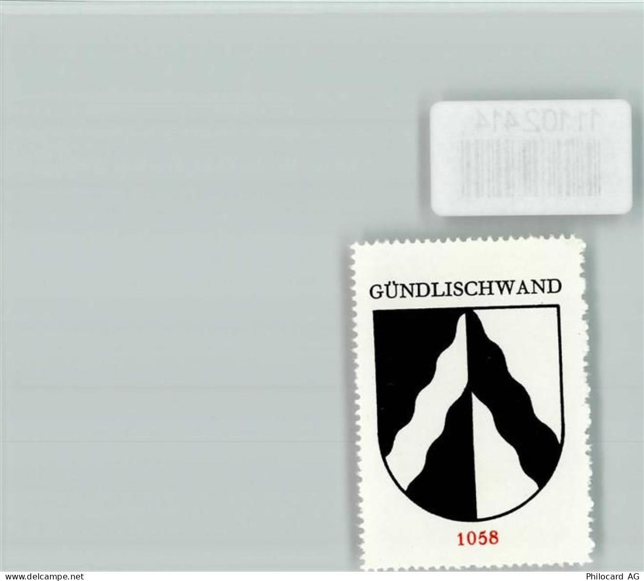3815 Gündlischwand - Vignette Wappen Kaffee Hag ca 1920-1940 - 11102414