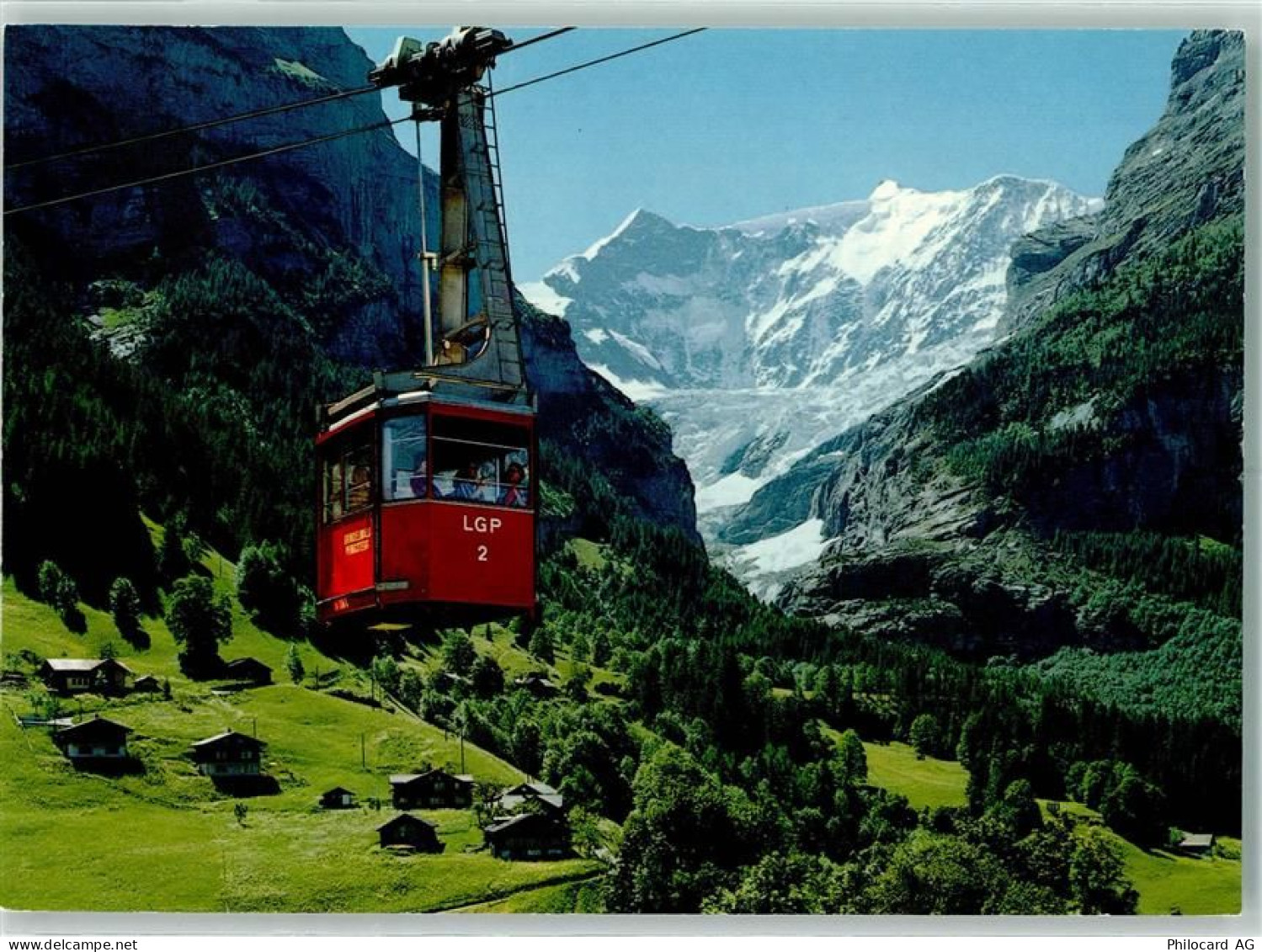 3818 Grindelwald - Grindelwaldbahn Kabinenbahn Grindelwald - Pfingstegg ... - 10286119