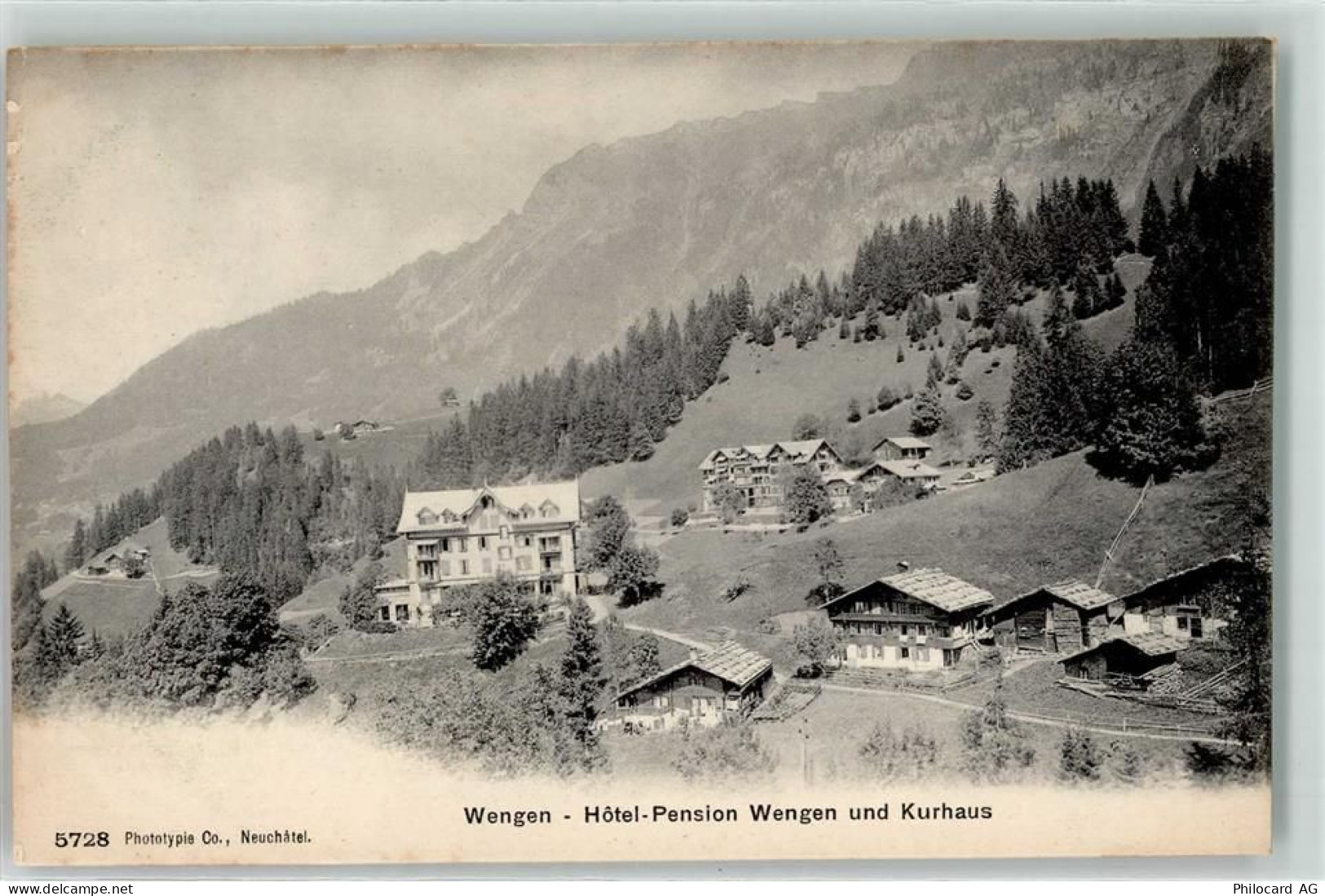 3823 Wengen - Hotel Pension Wengen Kurhaus - 10621662