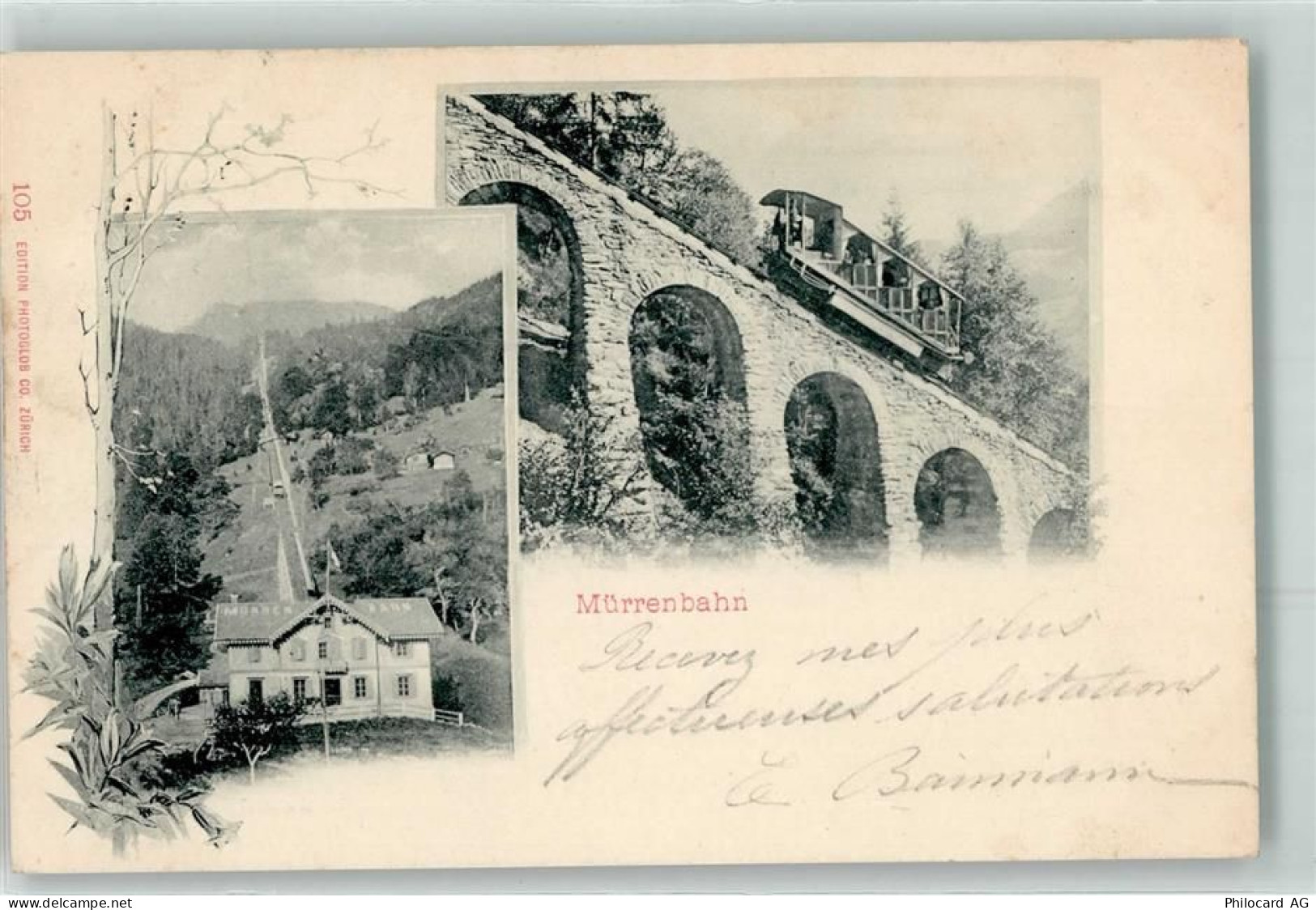 3825 Mürren 1900 - Mürrenbahn - 10643526