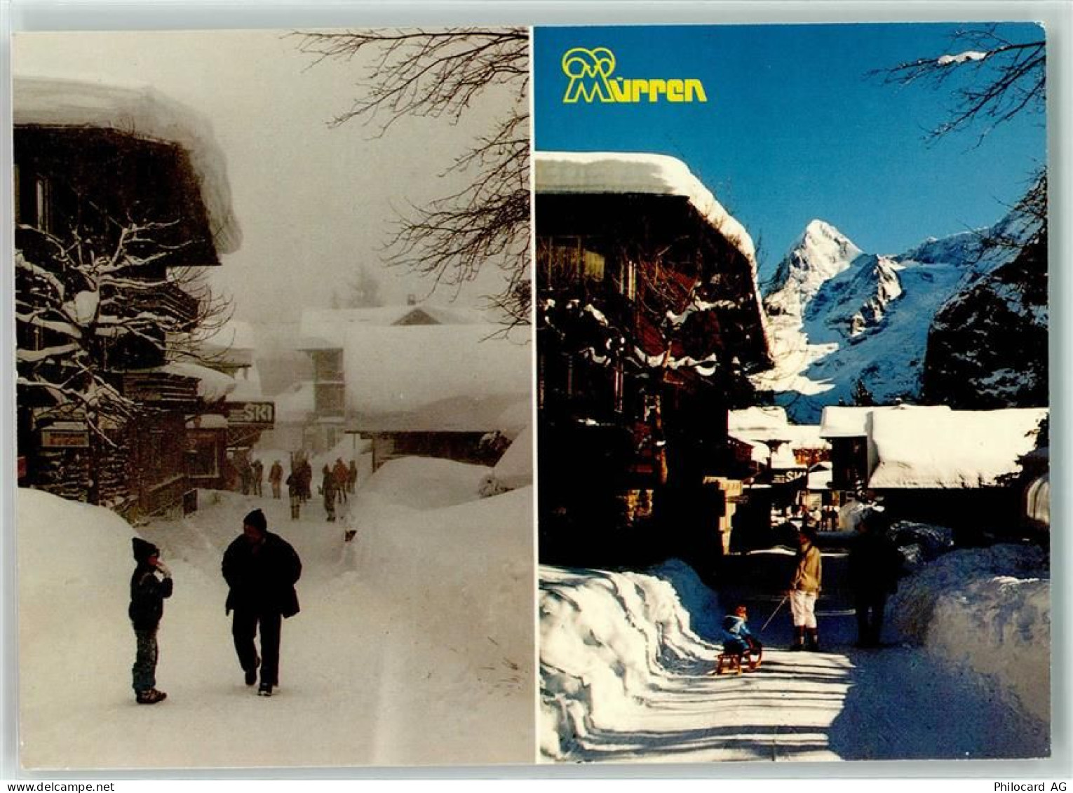 3825 Mürren - Winter Schlitten - 39490108