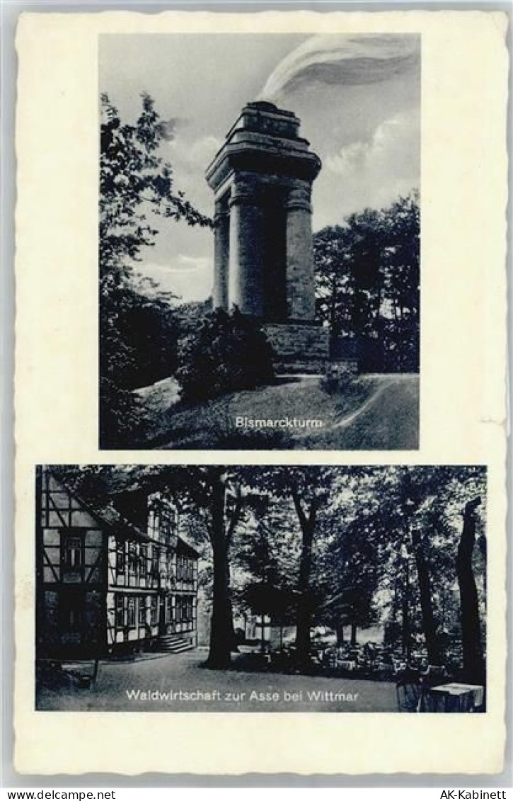 38329 W3341 Wittmar - Bismarckturm, Waldwirtschaft Zur Asse - 51100325