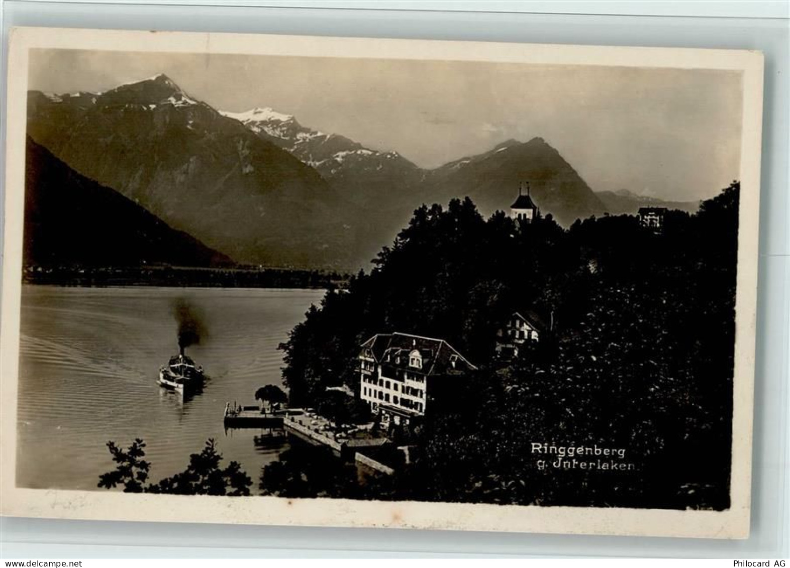 3852 Ringgenberg BE - Dampfschiff - 12111293