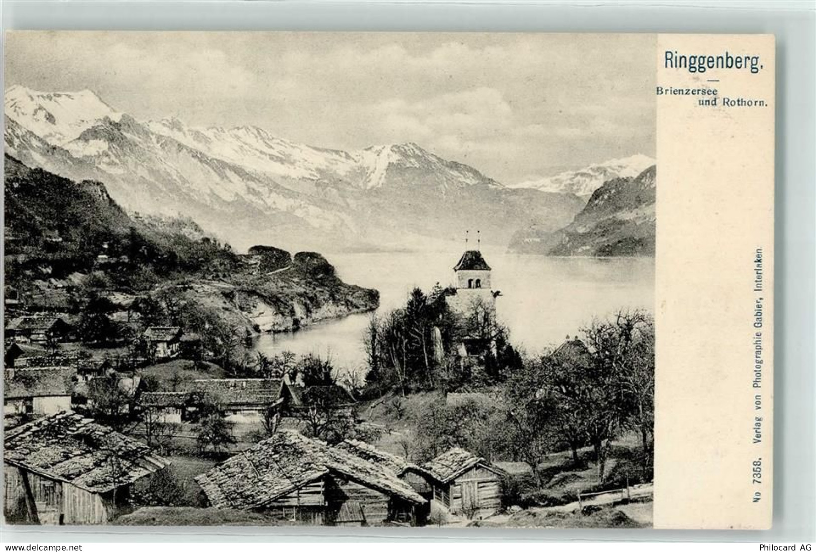3852 Ringgenberg BE - Rothorn Brienzersee - 10607700