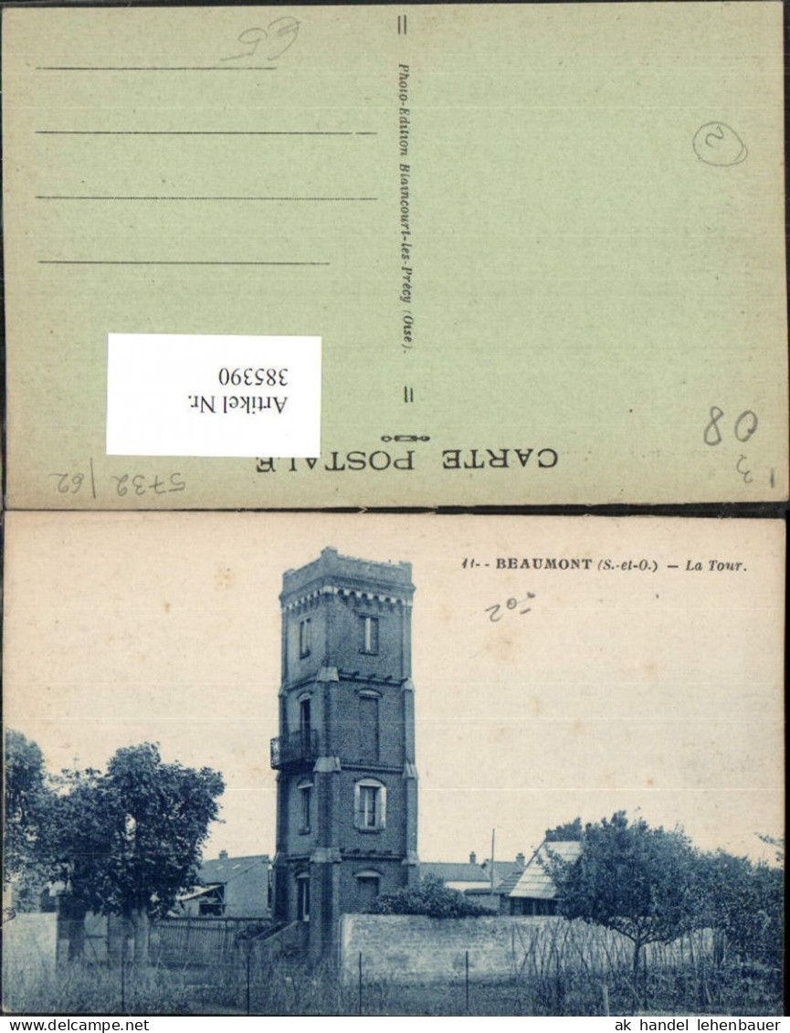385390,Champagne-Ardenne Ardennes Beaumont La Tour Turm
