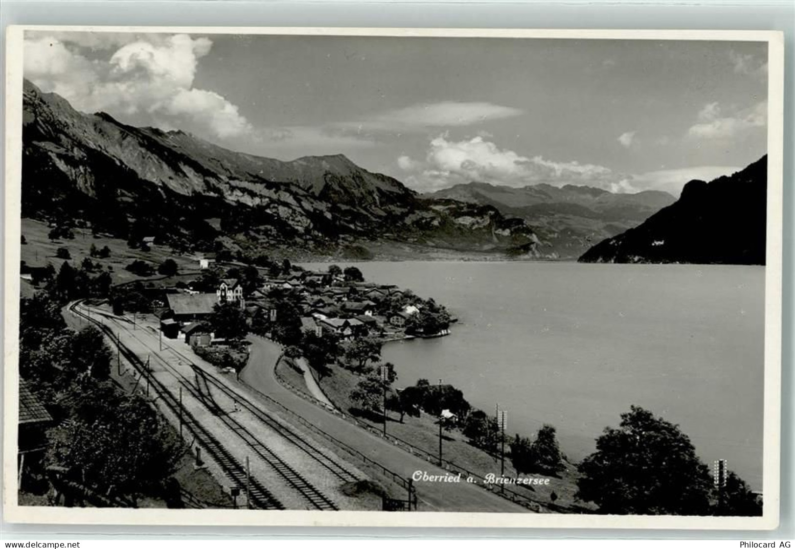 3854 Oberried am Brienzersee - Bahnhof Bahnlinie Brienzersee - 13904776