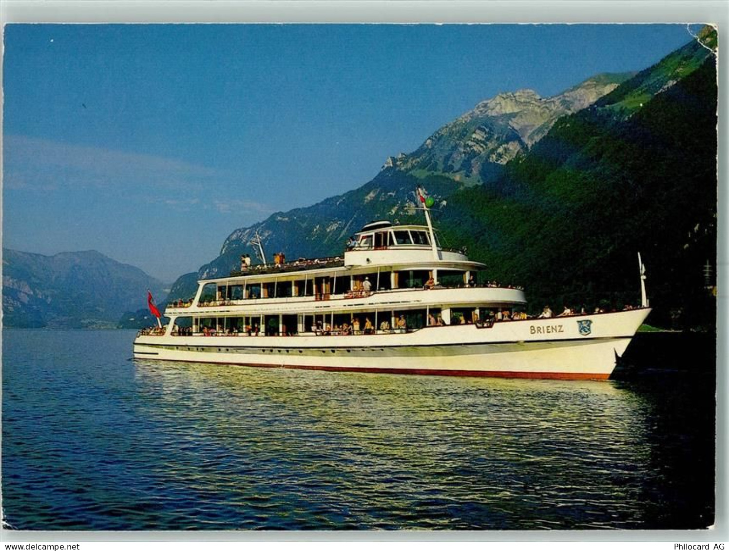 3855 Brienz BE - Motorschiff Brienz Brienzersee - 10391927