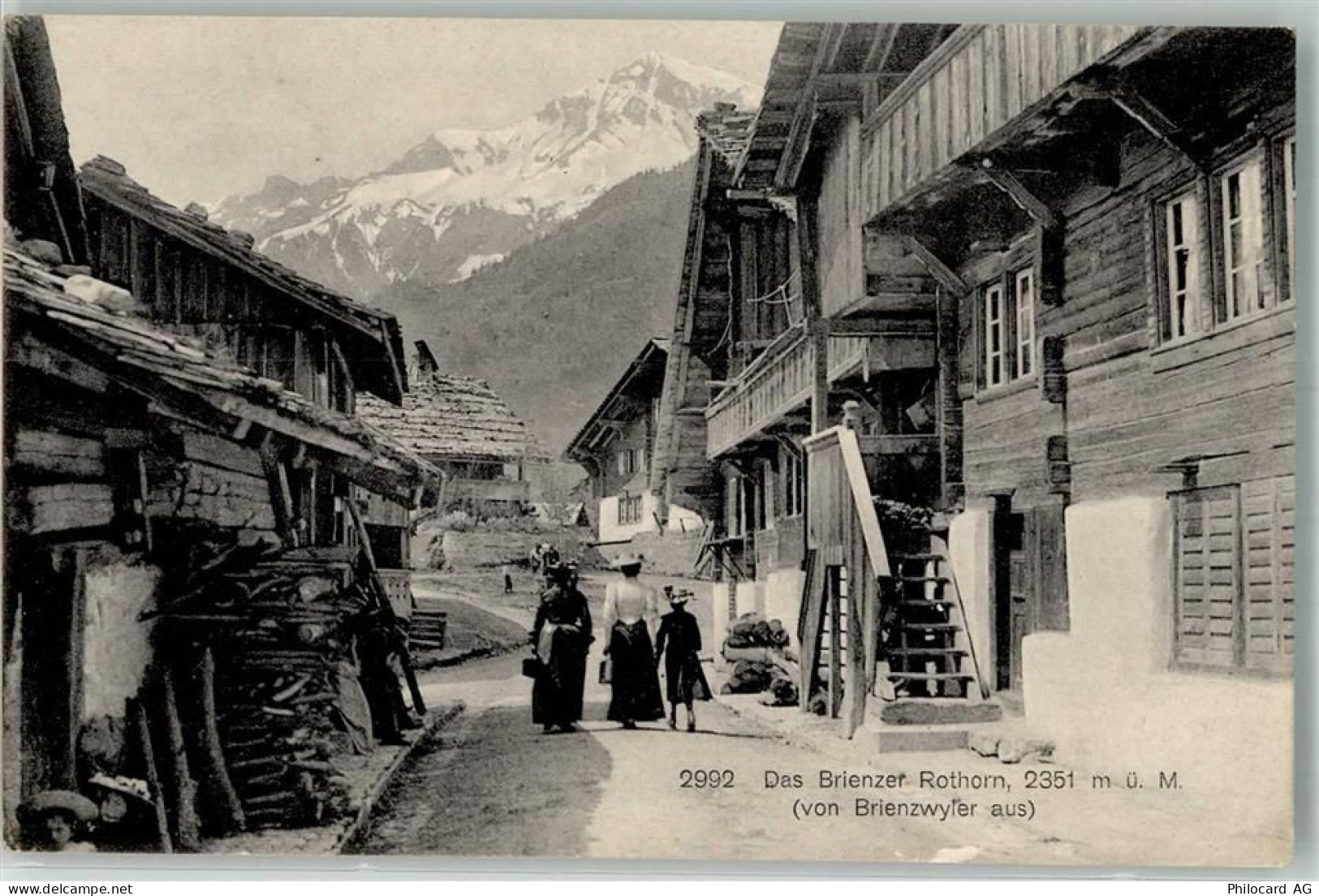 3856 Brienzwiler Foto AK Brienzer Rothorn - 13568220