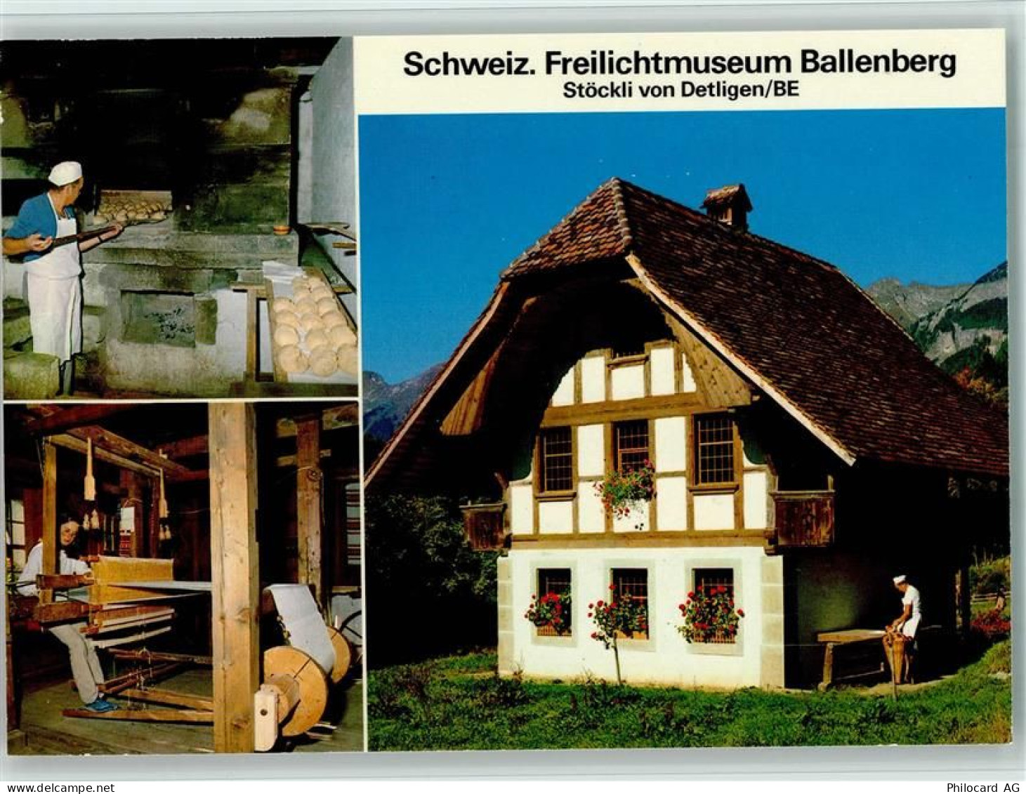 3856 Brienzwiler - Stöckli von Detligen Freilichmuseum Ballenberg - 40127069