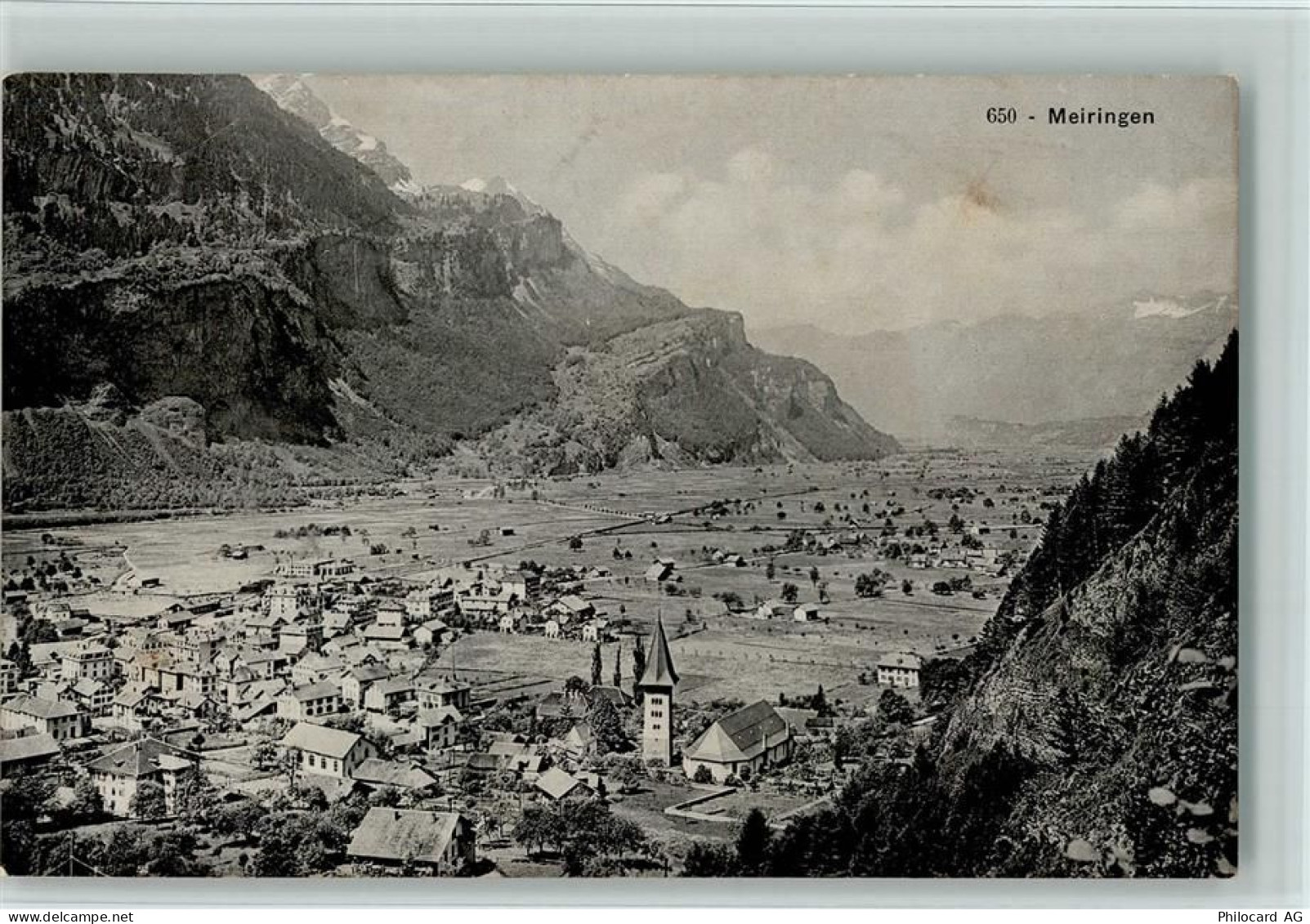 3860 Meiringen - Blick auf Meiringen Gesamtansicht - 10148351