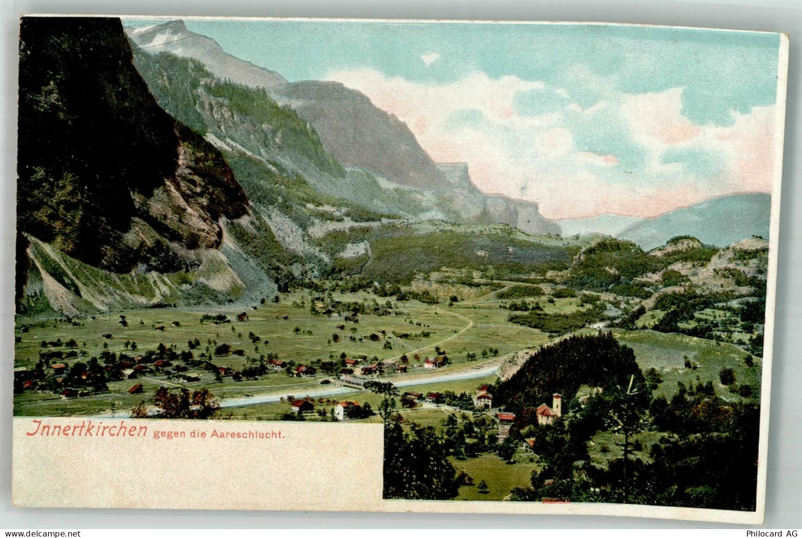 3862 Innertkirchen Foto AK Aereschlucht - 38269654