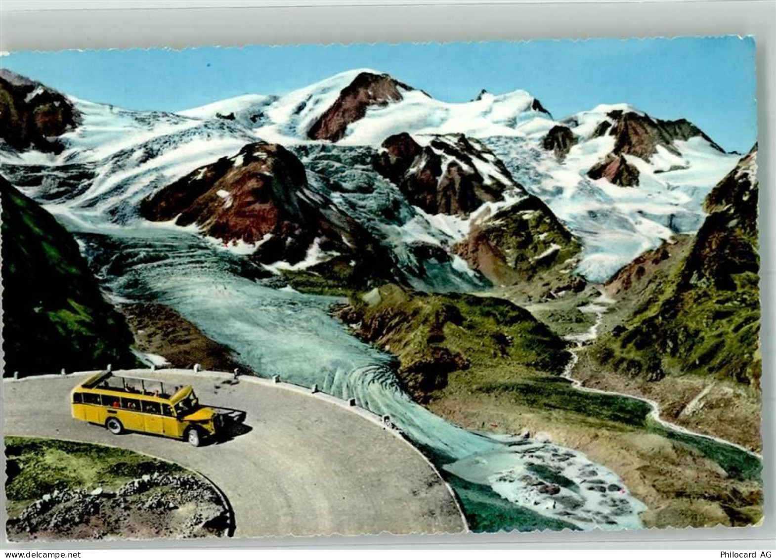 3862 Innertkirchen Foto AK Postbus Sustenstrase - 38057606