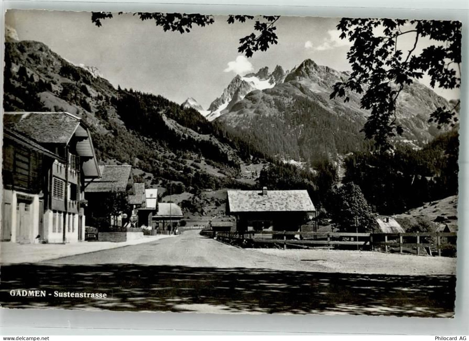 3863 Gadmen 1952 Foto AK Sustenstrasse - 38194461