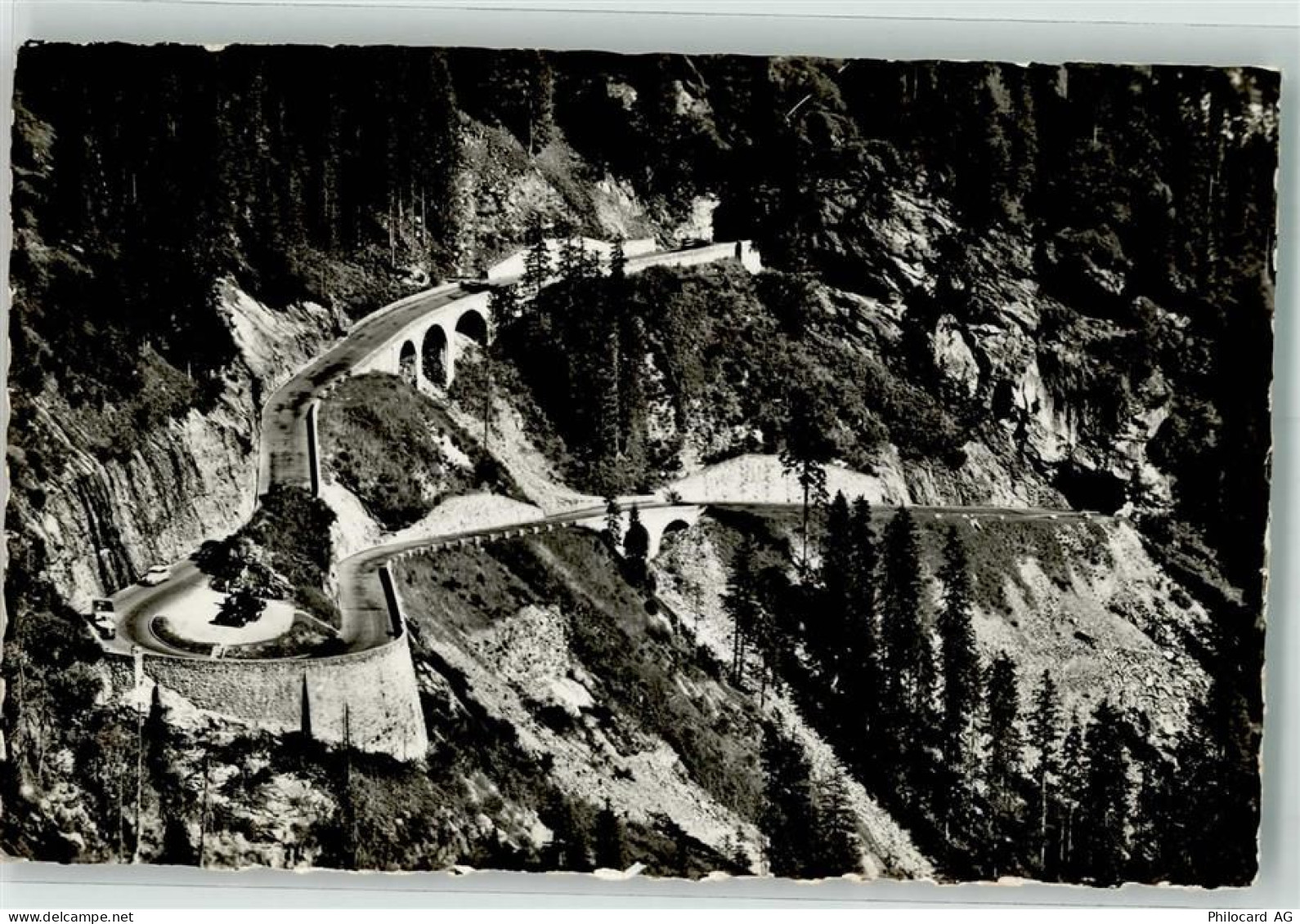 3863 Gadmen Foto AK Gschletterschlagwald Wendeplatte Sustenstrasse Foto ... - 39694738