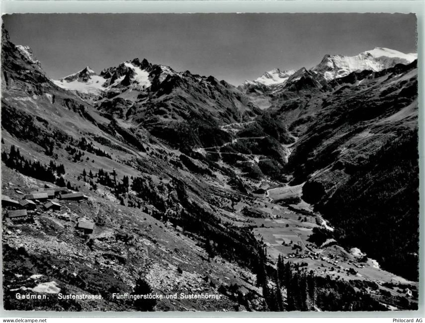 3863 Gadmen - Fünffingerstöcke Sustenhörner - 10304585