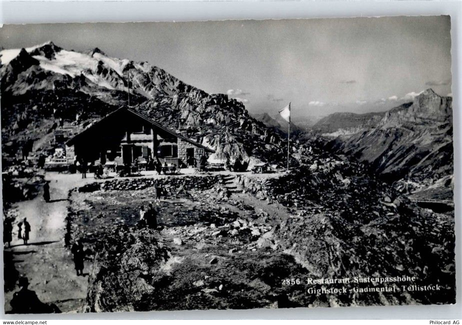 3863 Gadmen - Gasthaus Sustenpasshöhe Giglistock Gadmental Tellistock - 51425823