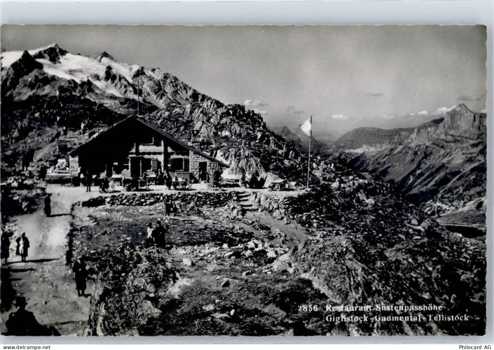 3863 Gadmen - Gasthaus Sustenpasshöhe Giglistock Gadmental Tellistock - 51425824