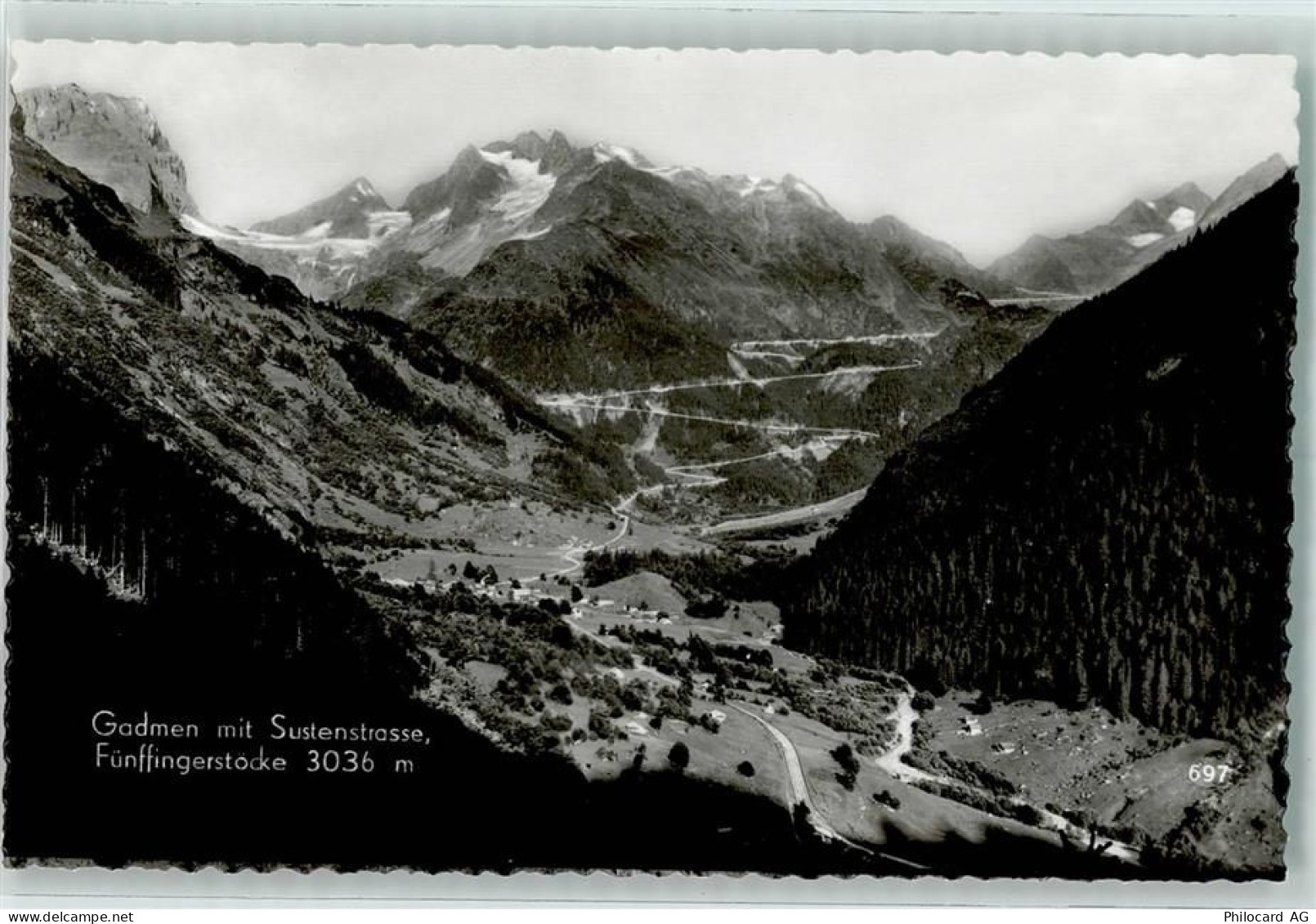 3863 Gadmen - Sustenstraße Fünffingerstöcketraße - 10304377