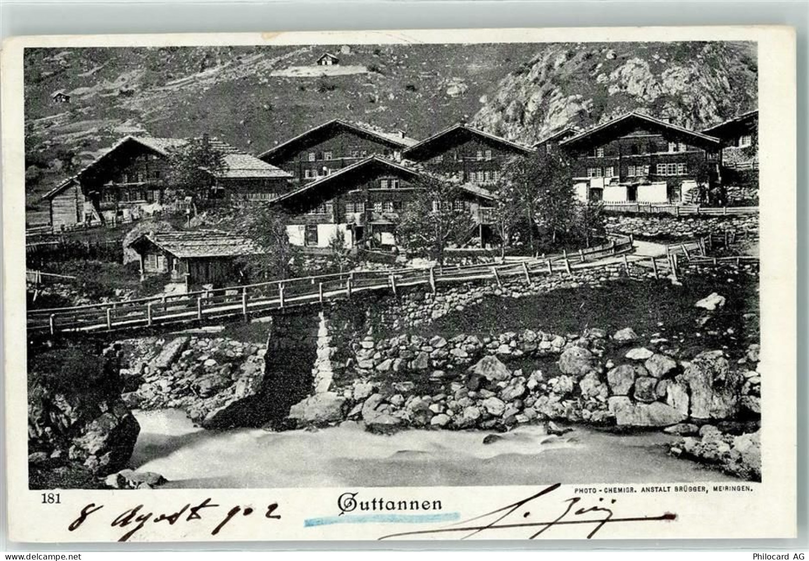 3864 Guttannen 1902 - 10607153