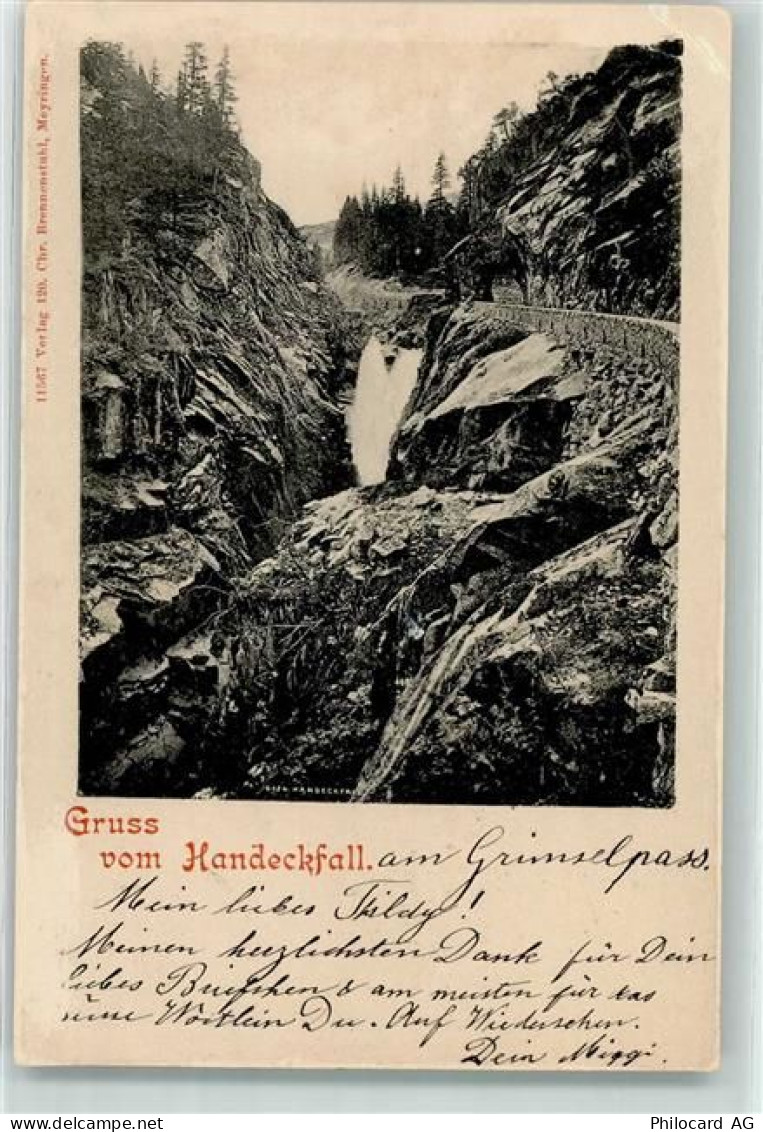 3864 Guttannen 1902 - Handeckfall - 10617843