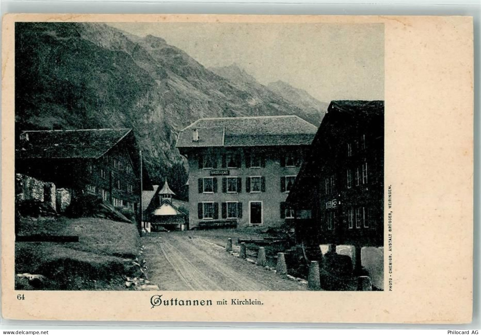 3864 Guttannen - Kirchlein - 10607156