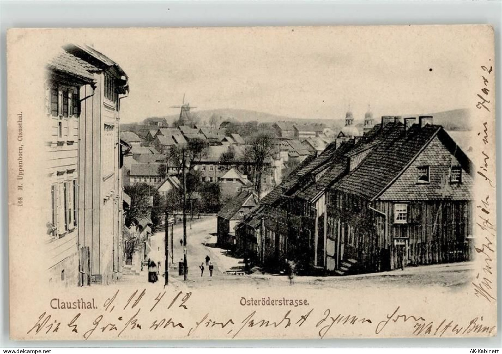 38678 W3392 Clausthal-Zellerfeld 1902 - Osteröderstrasse - 51916557